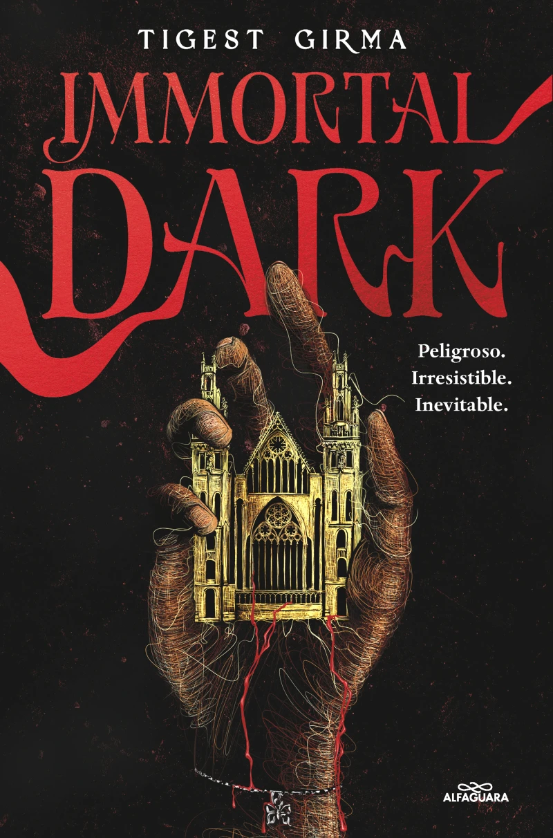 Portada: Immortal Dark. Peligroso. Irresistible. Inevitable (Saga Immortal Dark 1)