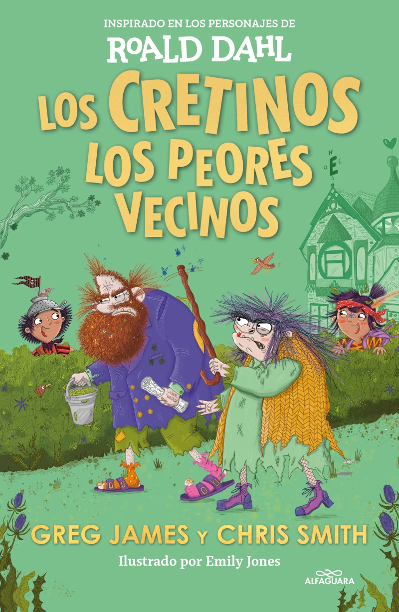 Portada: Los cretinos. Los peores vecinos (Colección Alfaguara Clásicos)
