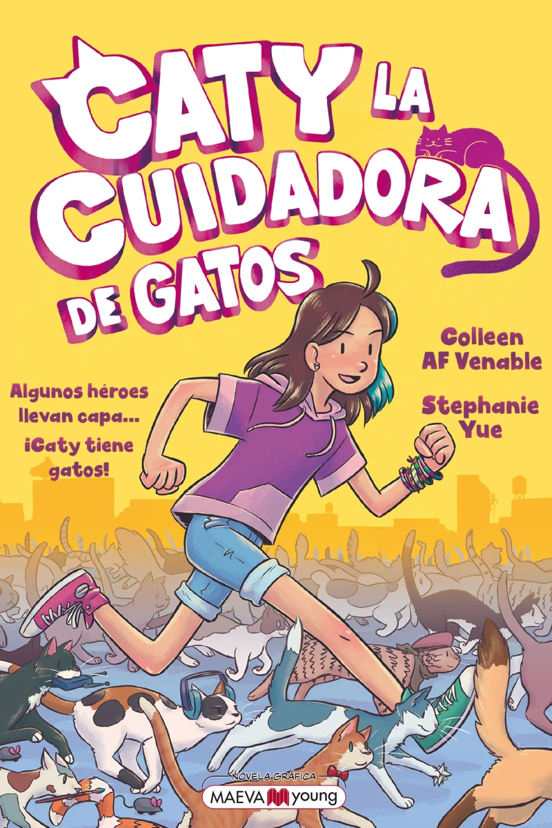 Portada: Caty la cuidadora de gatos 1