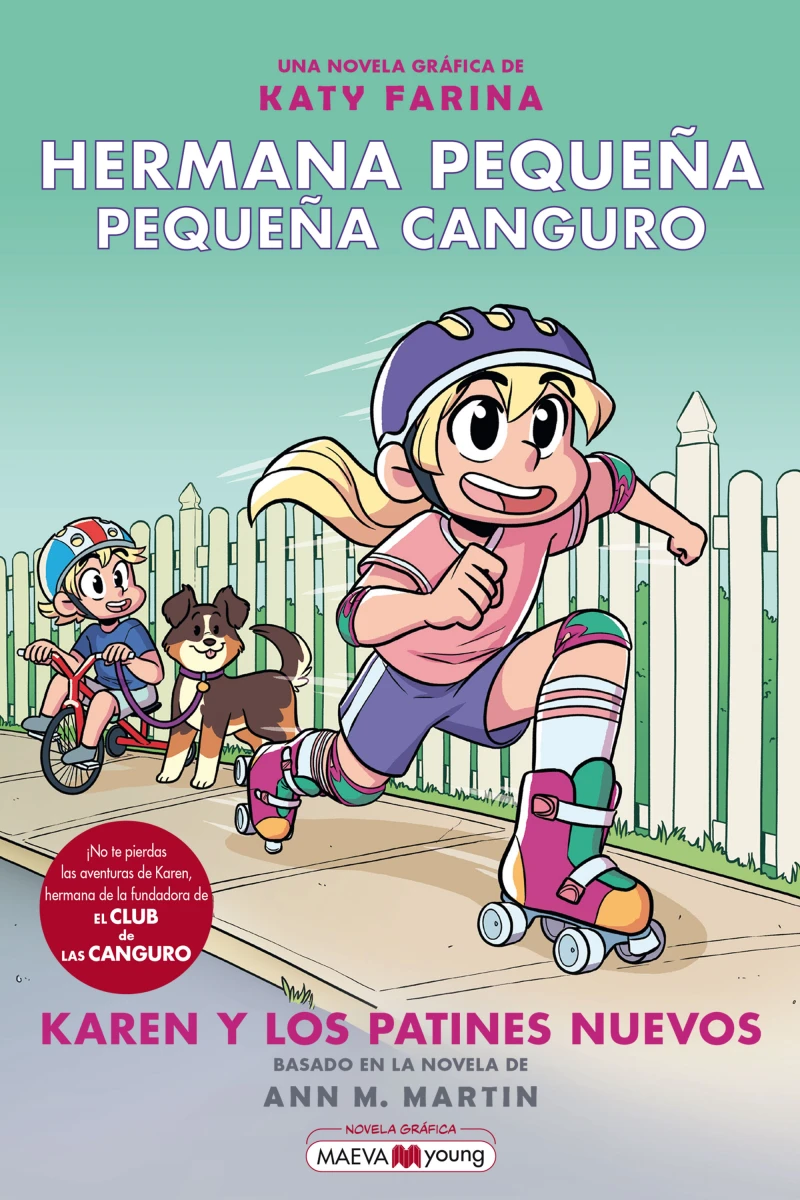 Portada: Hermana pequeña, pequeña canguro 2: Karen y los patines nuevos