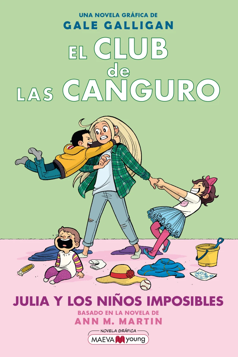 Portada: El Club de las Canguro 5: Julia y los niños imposibles