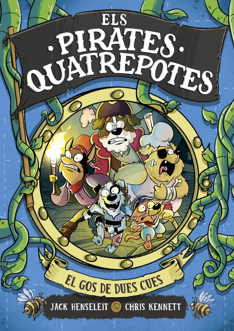 Portada: Els Pirates Quatrepotes 2 - El gos de dues cues