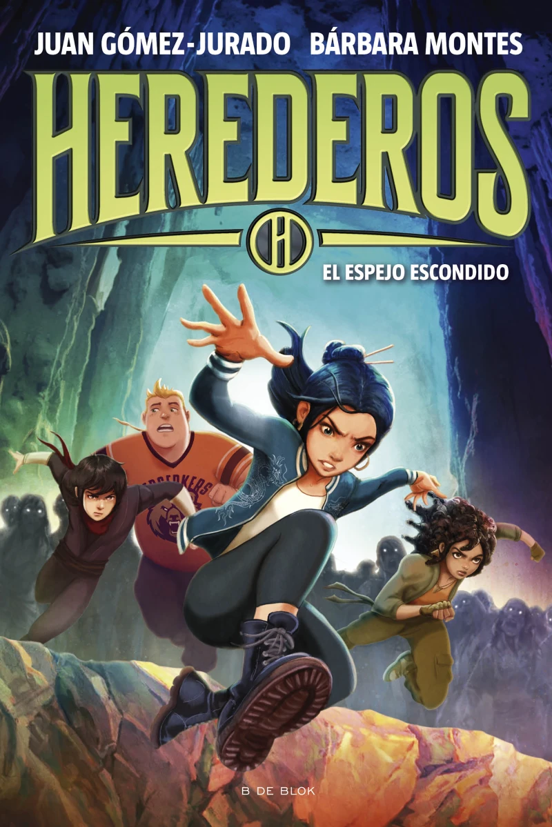 Portada: Herederos (del Universo Amanda Black) 3 - El espejo escondido