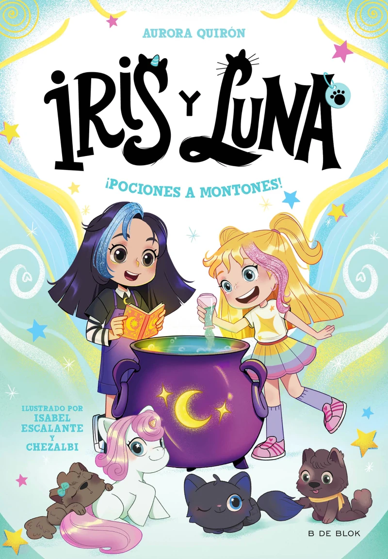Portada del tomo 2: ¡Pociones a montones!
