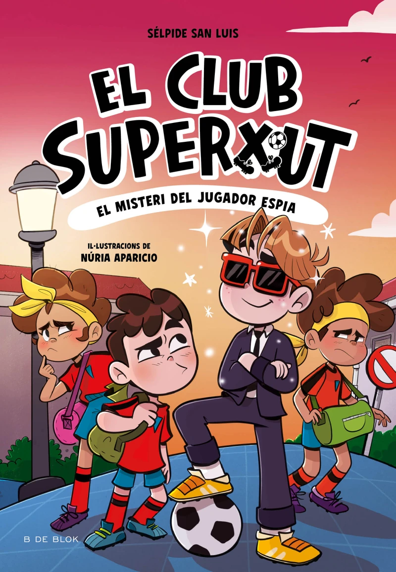 Portada: El Club Superxut 4 - El misteri del jugador espia