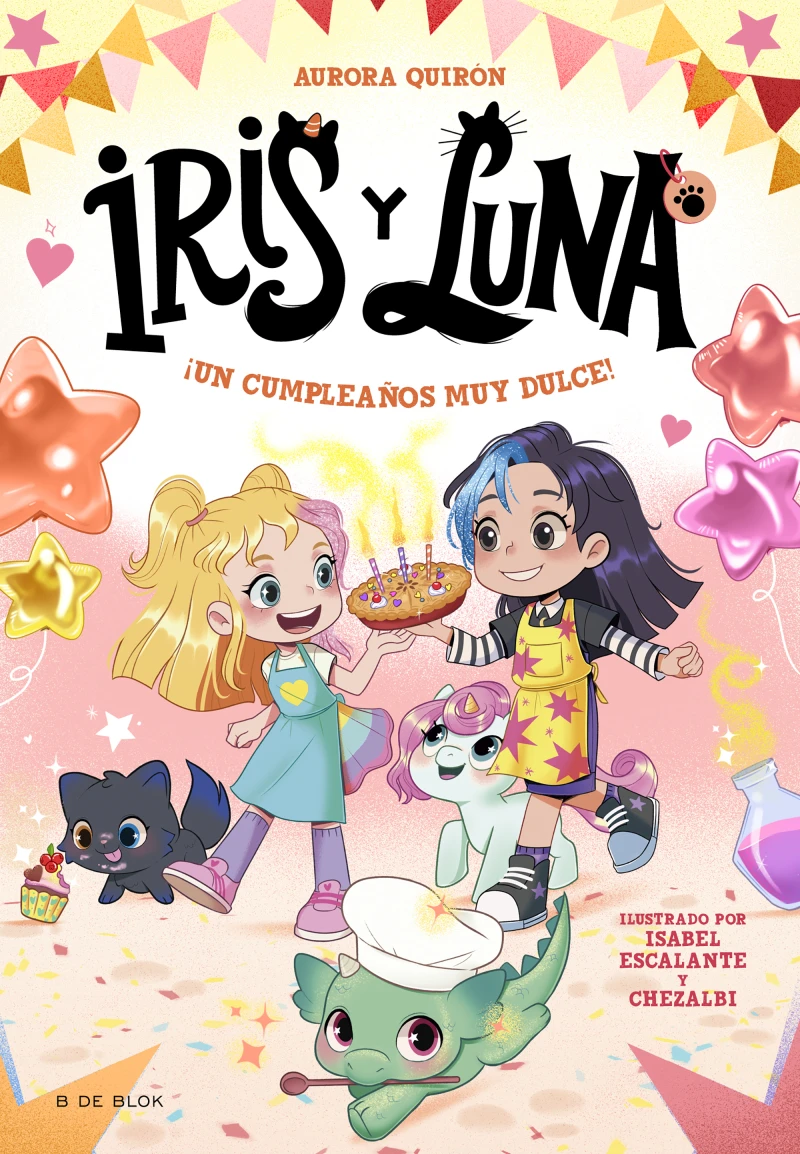 Portada del tomo 3: ¡Un cumpleaños muy dulce!