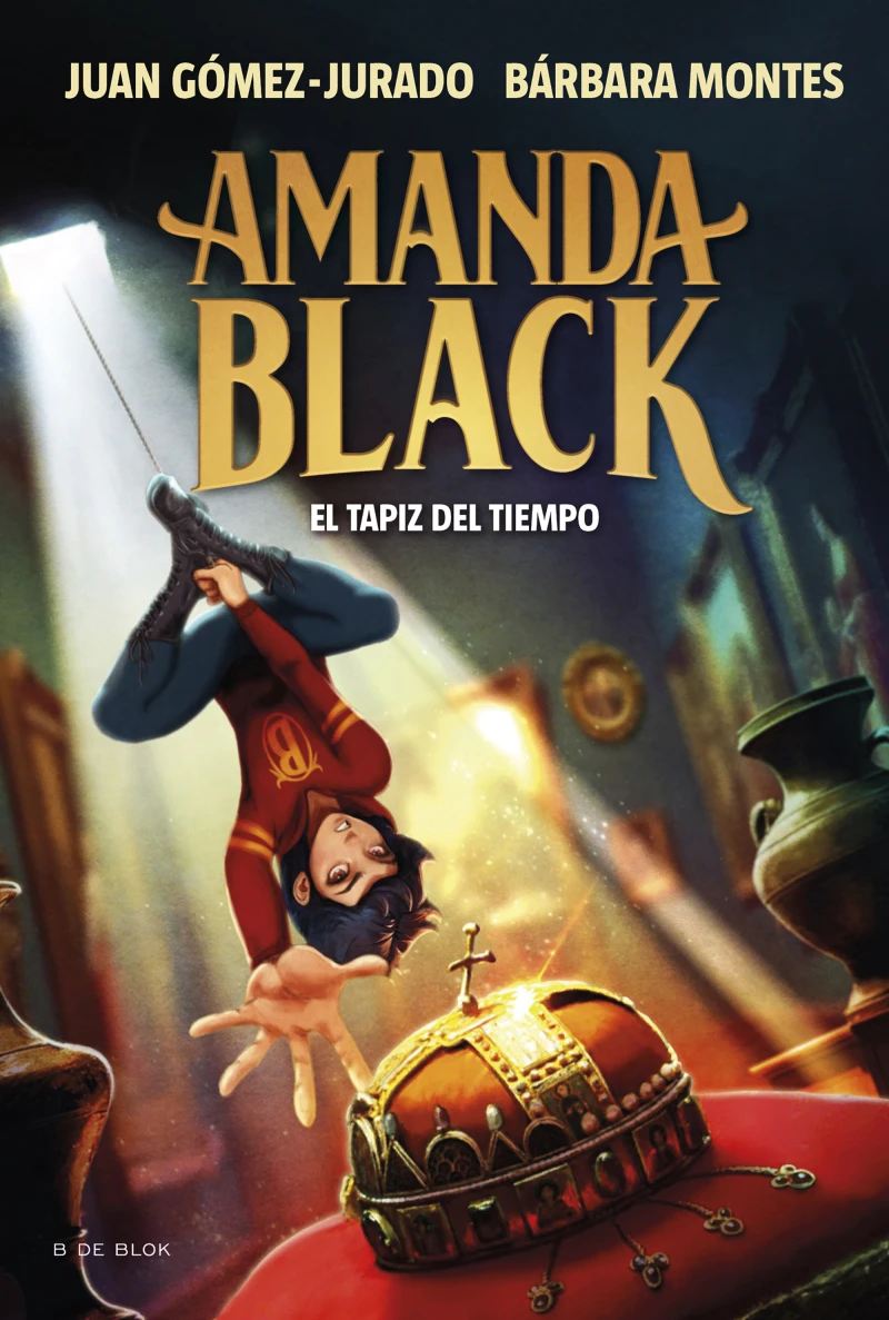 Portada: Amanda Black 12 - El tapiz del tiempo