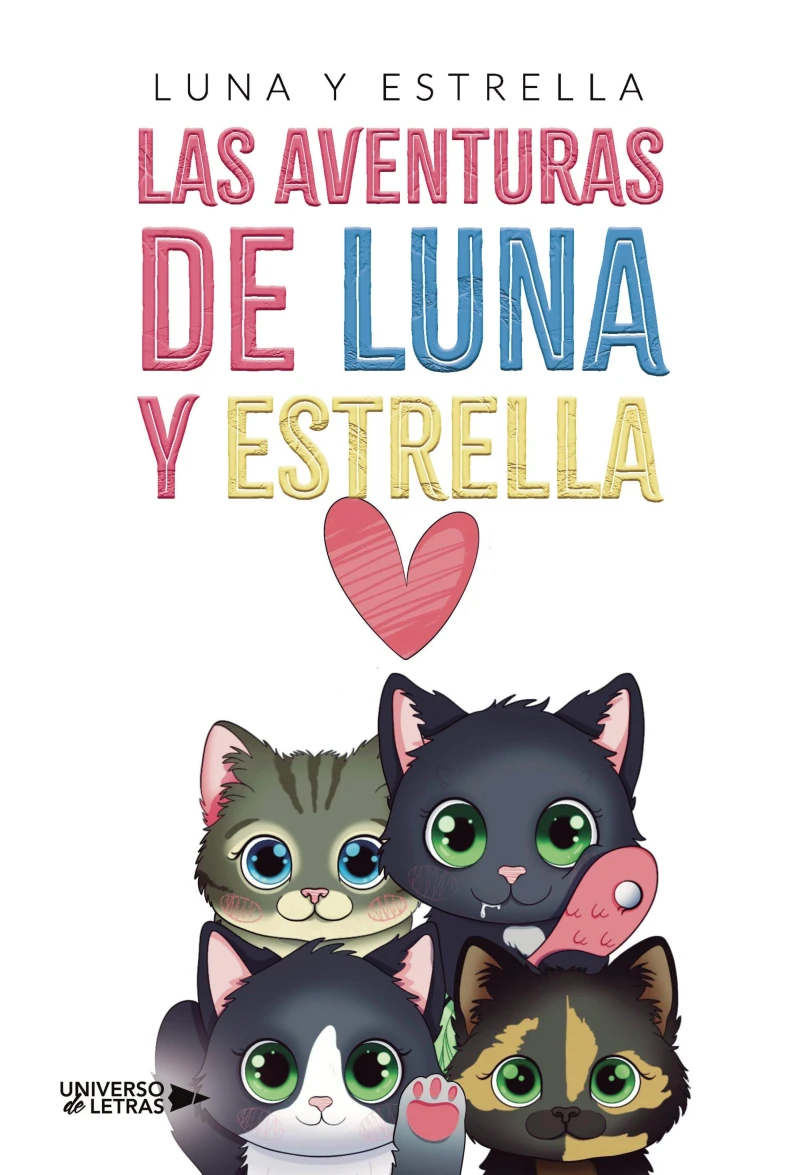 Portada: Las aventuras de Luna y Estrella