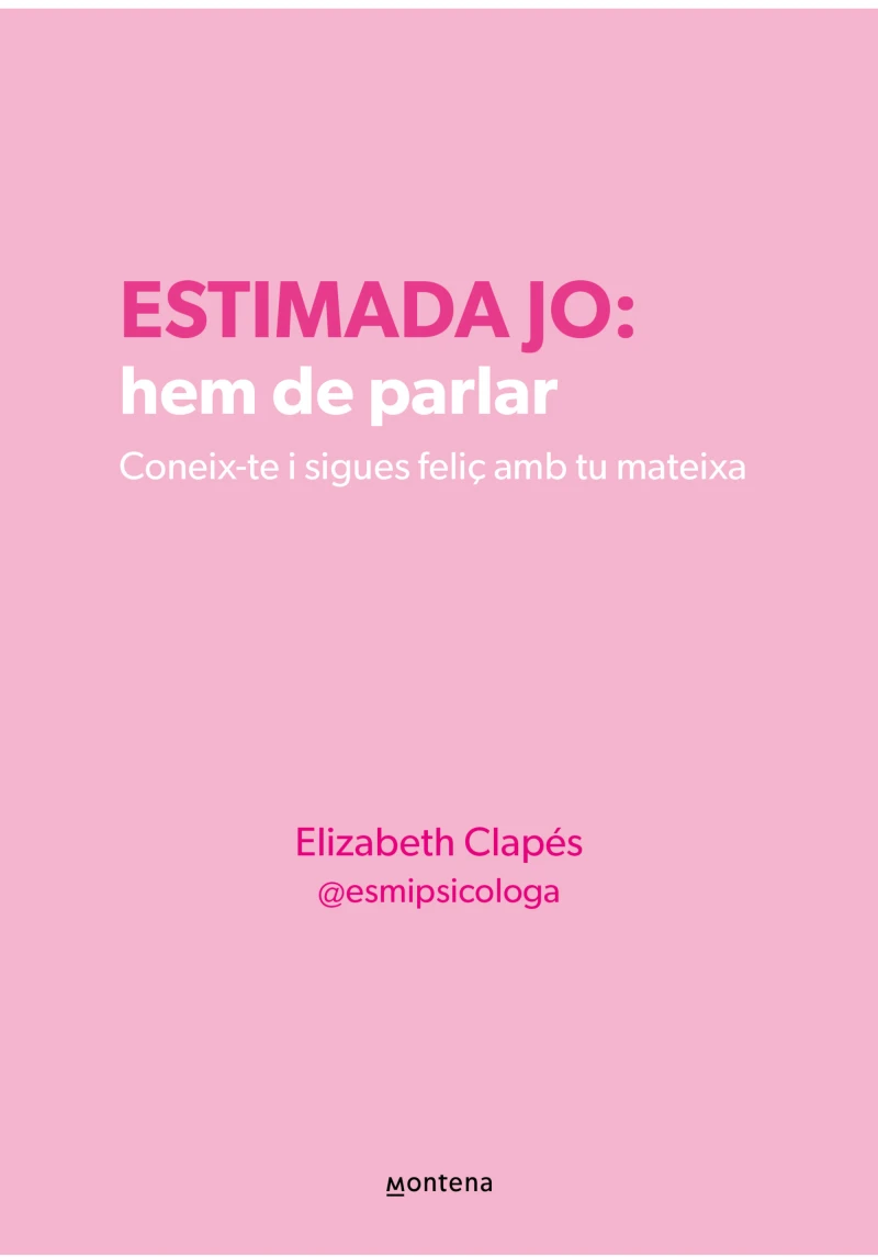 Portada: Estimada jo: hem de parlar