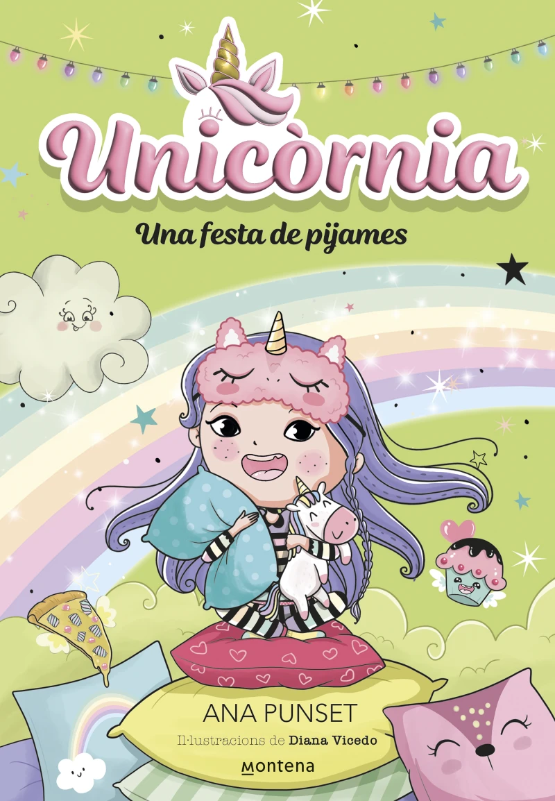 Portada: Unicòrnia 10 - Una festa de pijames