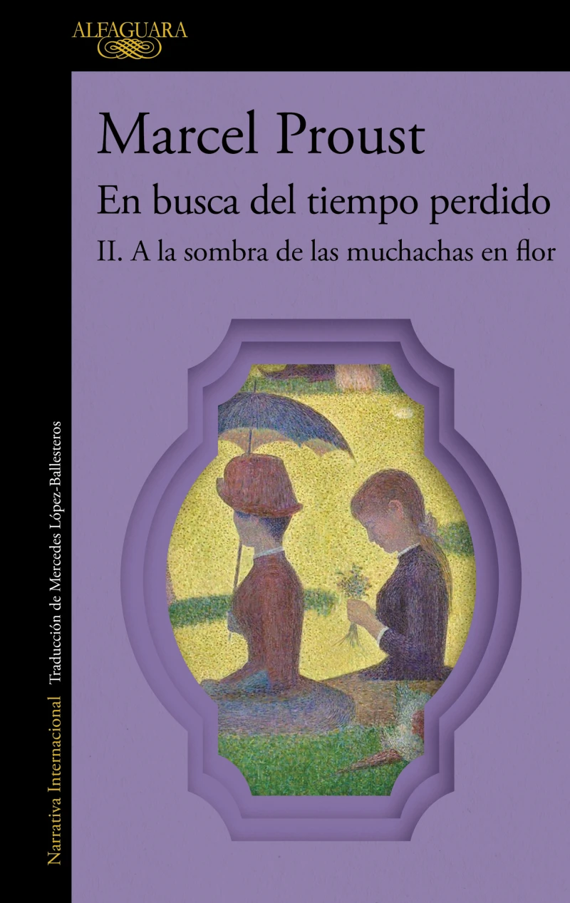 Portada: A la sombra de las muchachas en flor (En busca del tiempo perdido 2)