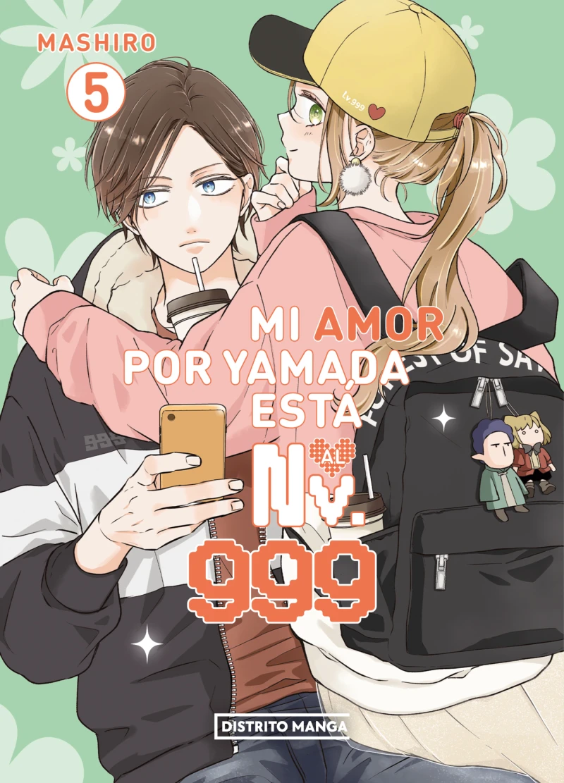 Portada: Mi amor por Yamada está al Nv. 999 5 (Shôjo)