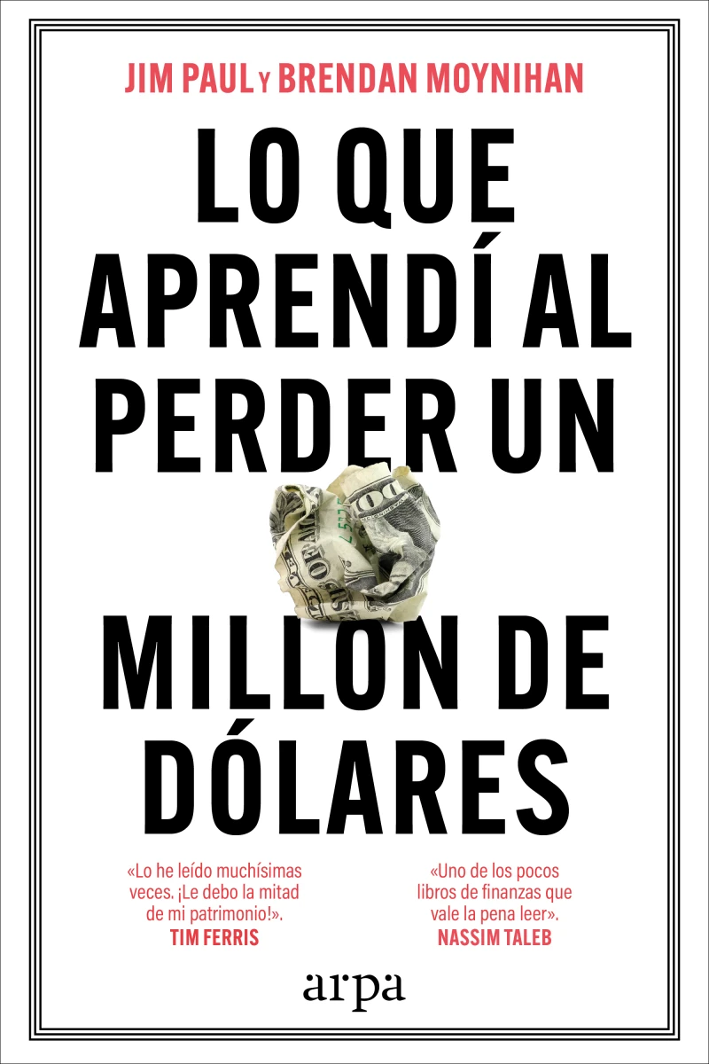 Portada: Lo que aprendí al perder un millón de dólares