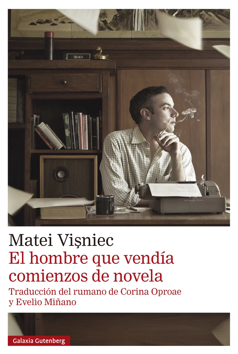 Portada: El hombre que vendía comienzos de novela