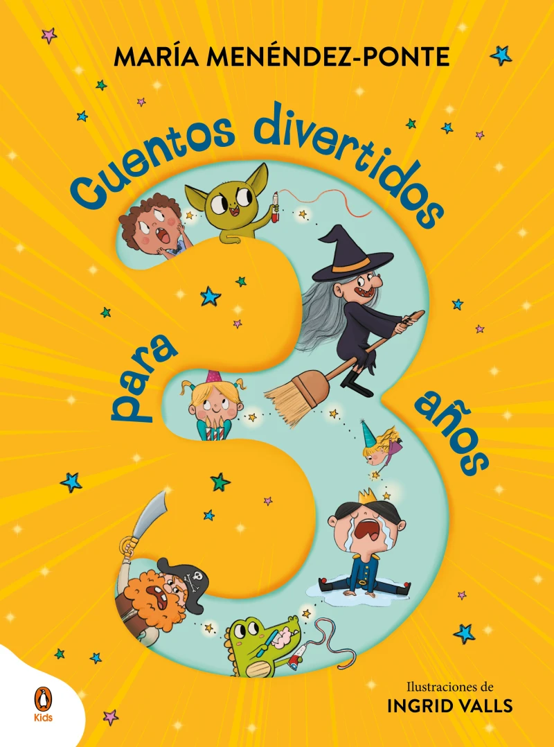 Portada: Cuentos divertidos para 3 años
