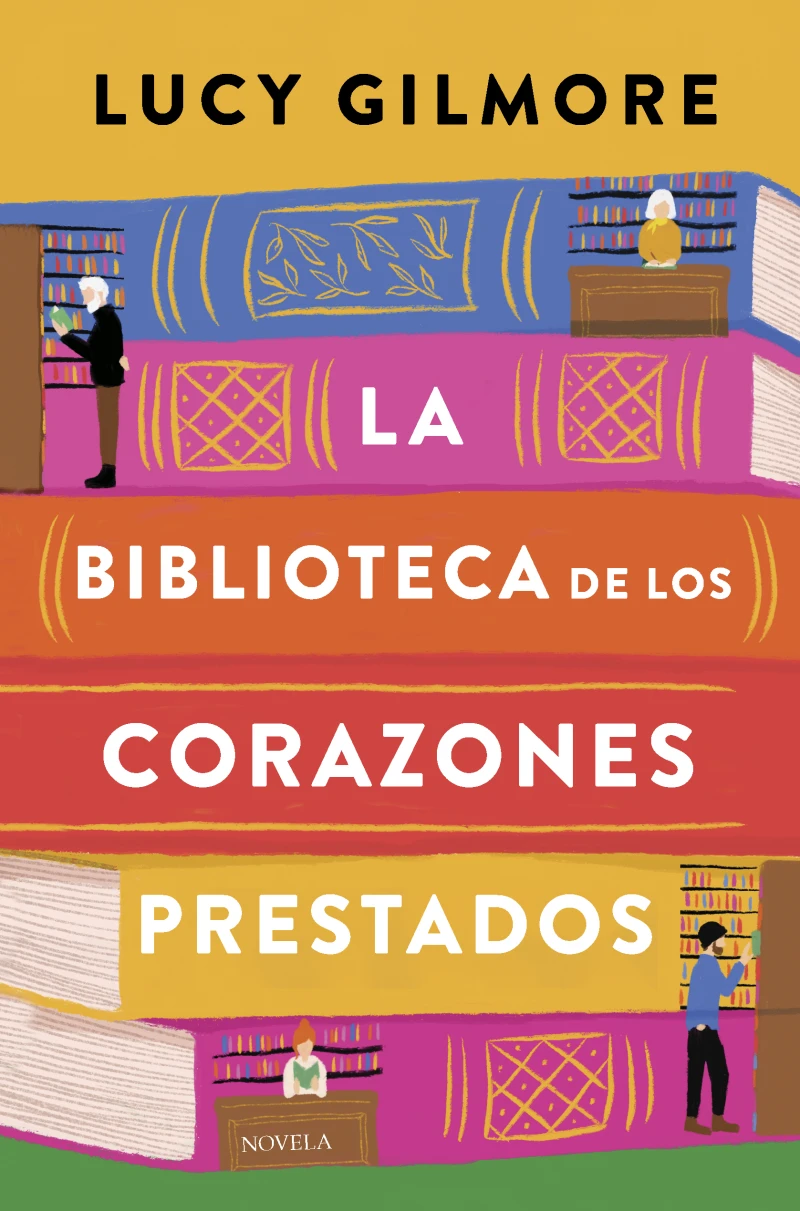 Portada: La biblioteca de los corazones prestados