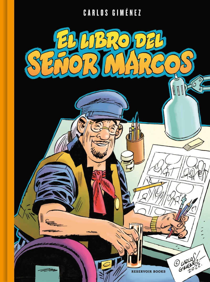 Portada: El libro del señor Marcos