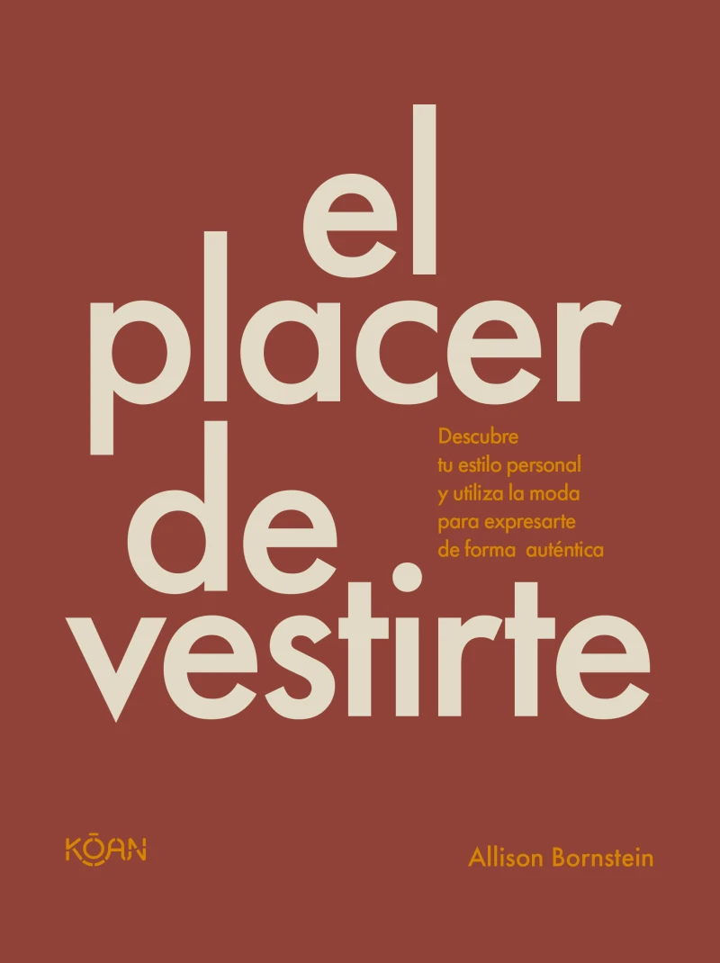 Portada: El placer de vestirte