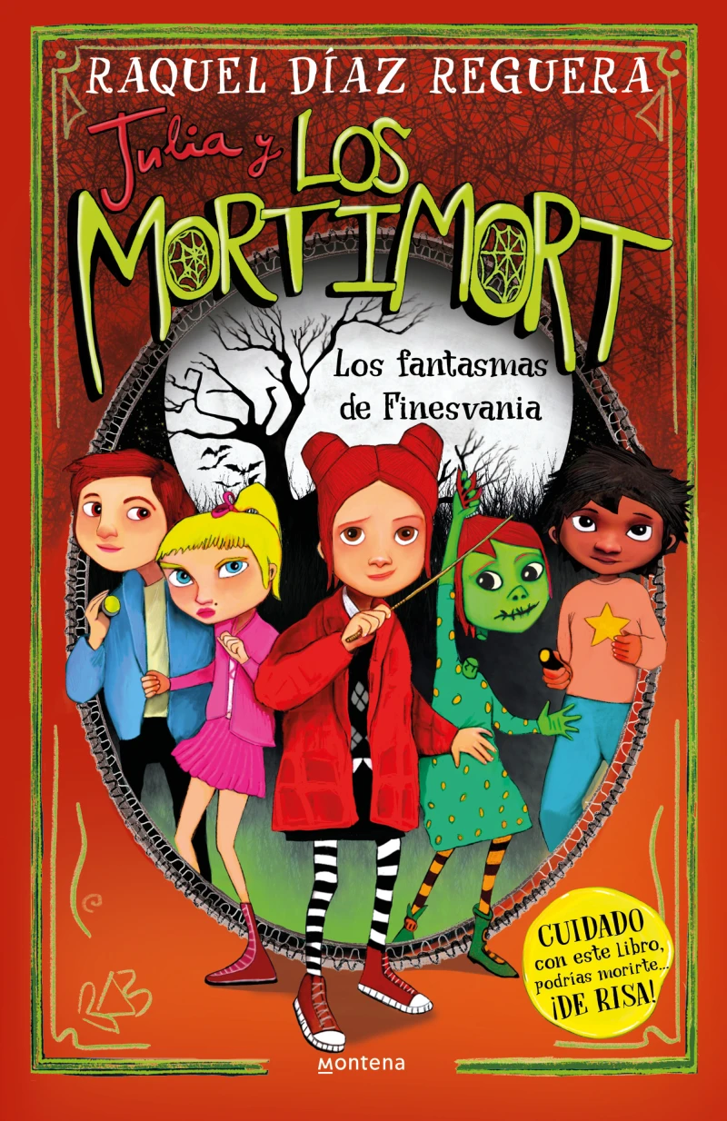Portada: Julia y Los Mortimort 4 - Los fantasmas de Finesmort