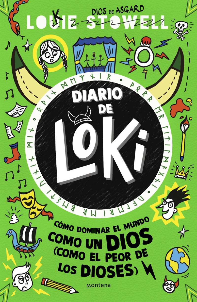 Portada: Diario de Loki 3 - Cómo dominar el mundo como un Dios (como el peor de los dioses)​