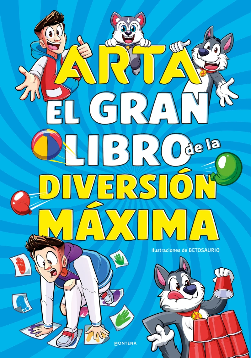 Portada: Arta Game - El gran libro de la diversión máxima