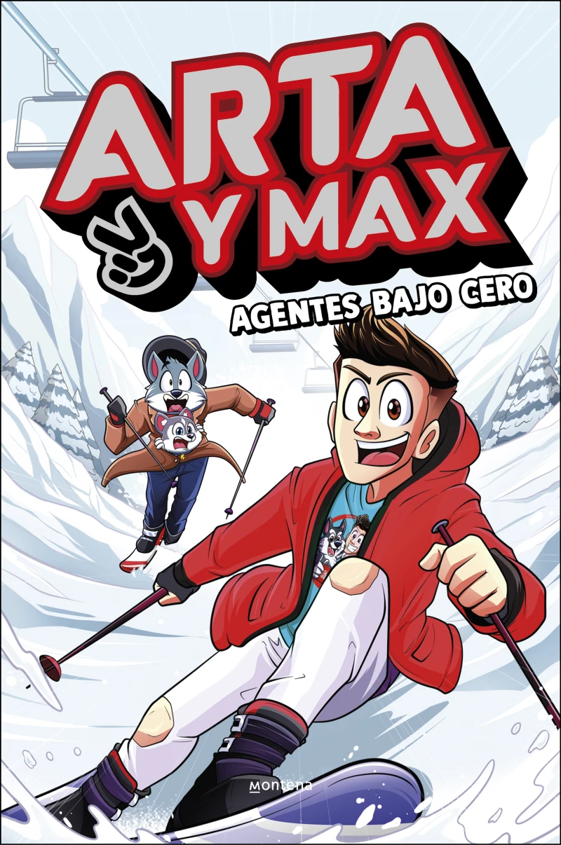 Portada: Arta y Max 3 - Agentes bajo cero
