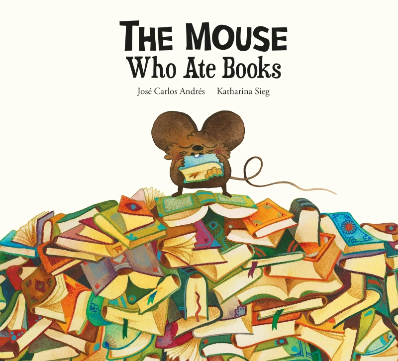 Portada: The Mouse Who Ate Books