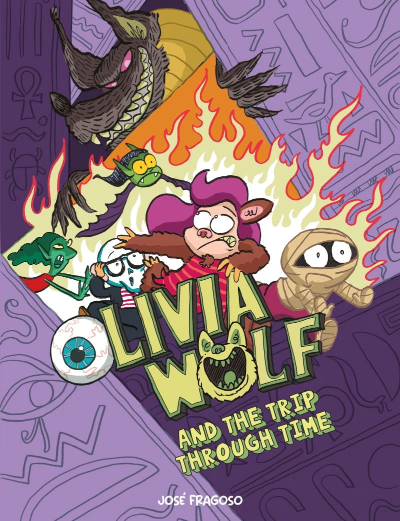Portada: Olivia Wolf and the Trip Through Time