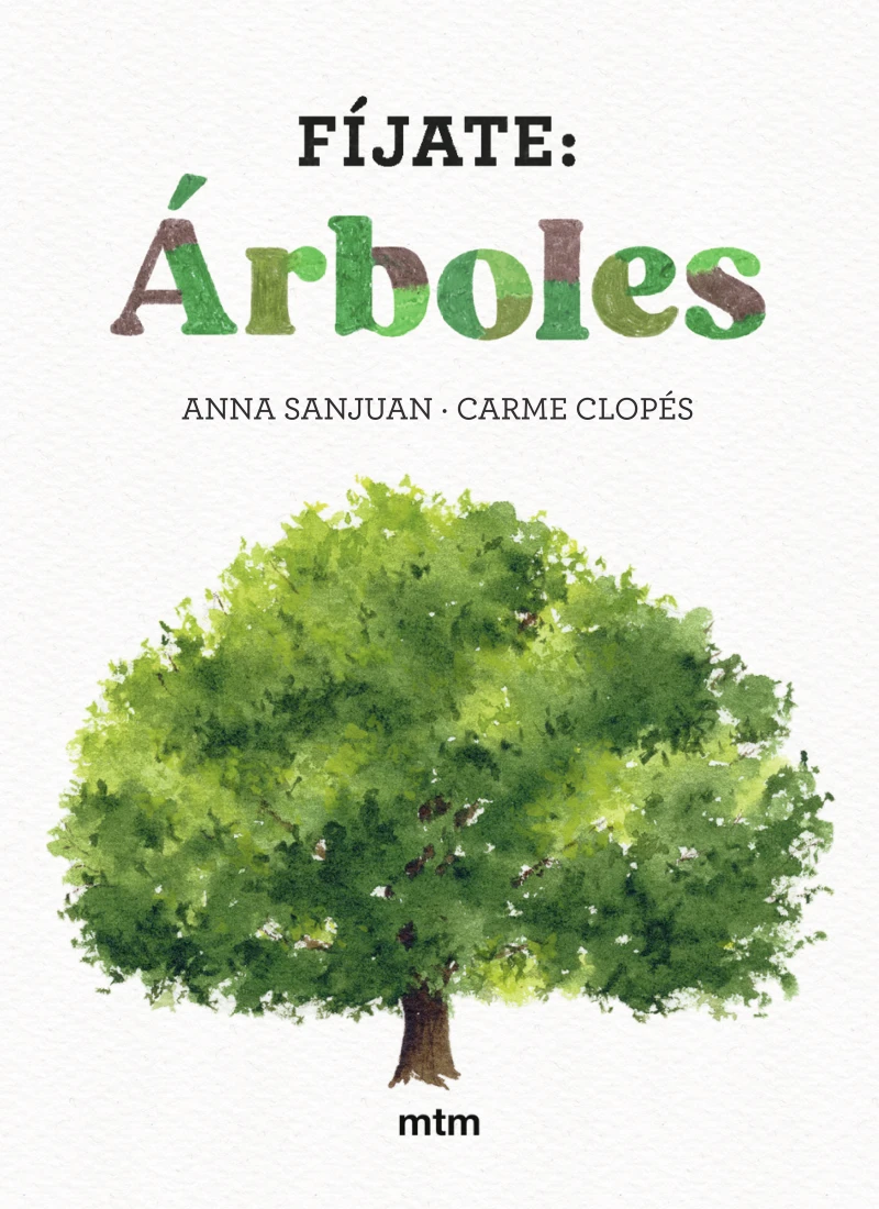 Portada: Fíjate: árboles