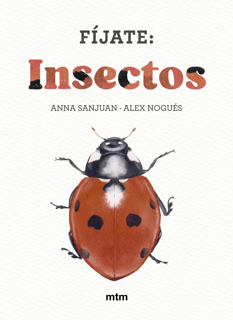 Portada: Fíjate: insectos