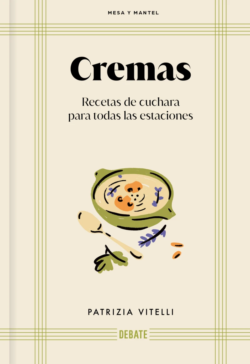 Portada: Cremas (Mesa y mantel)