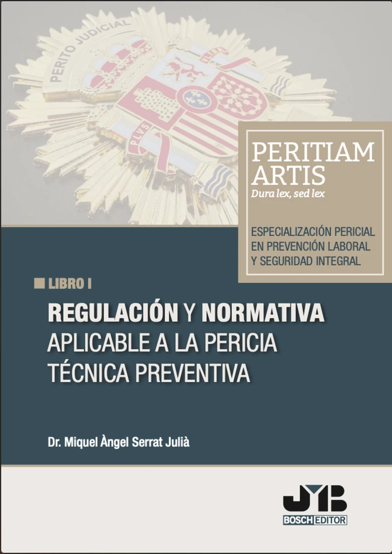 Portada: Especialización pericial en prevención laboral y seguridad integral