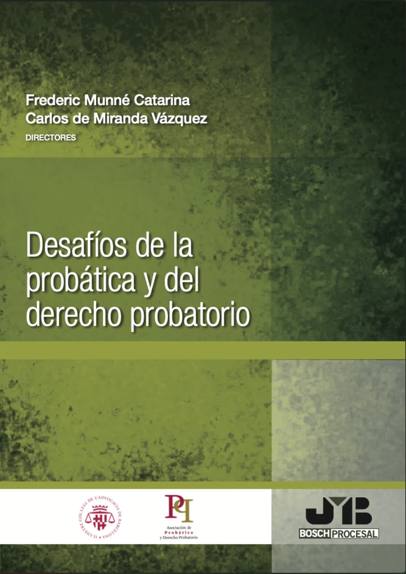 Portada: Desafíos de la probática y del derecho probatorio