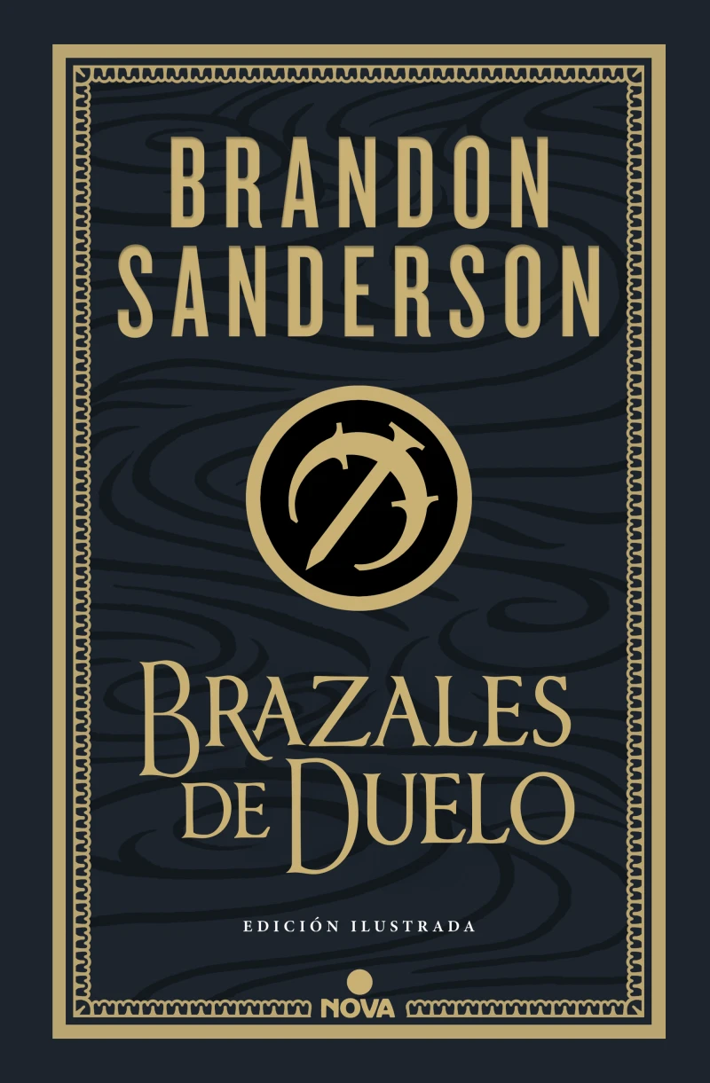 Portada: Brazales de Duelo (edición ilustrada) (Wax & Wayne: edición ilustrada 3)