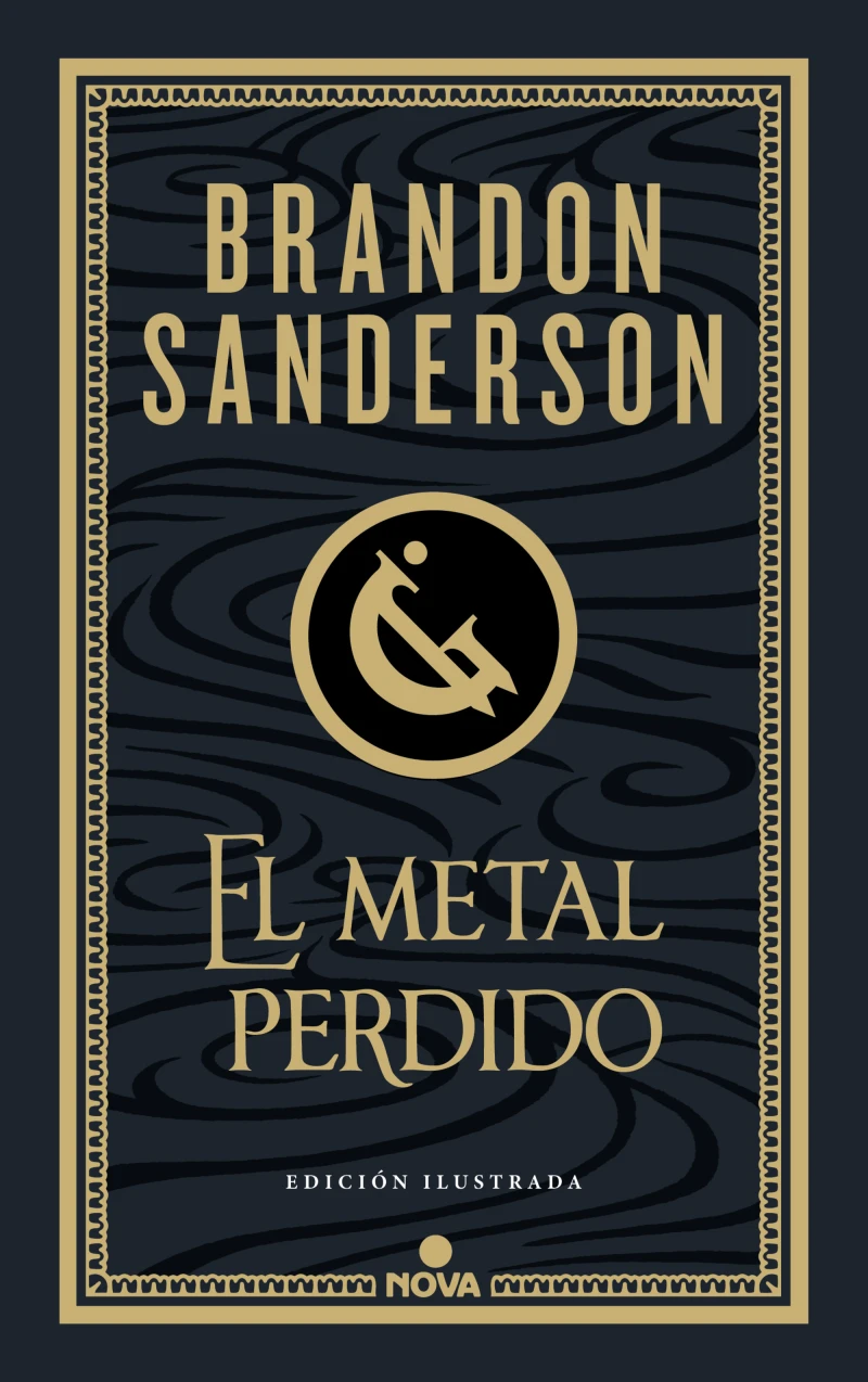 Portada: El metal perdido (edición ilustrada) (Wax & Wayne 4)