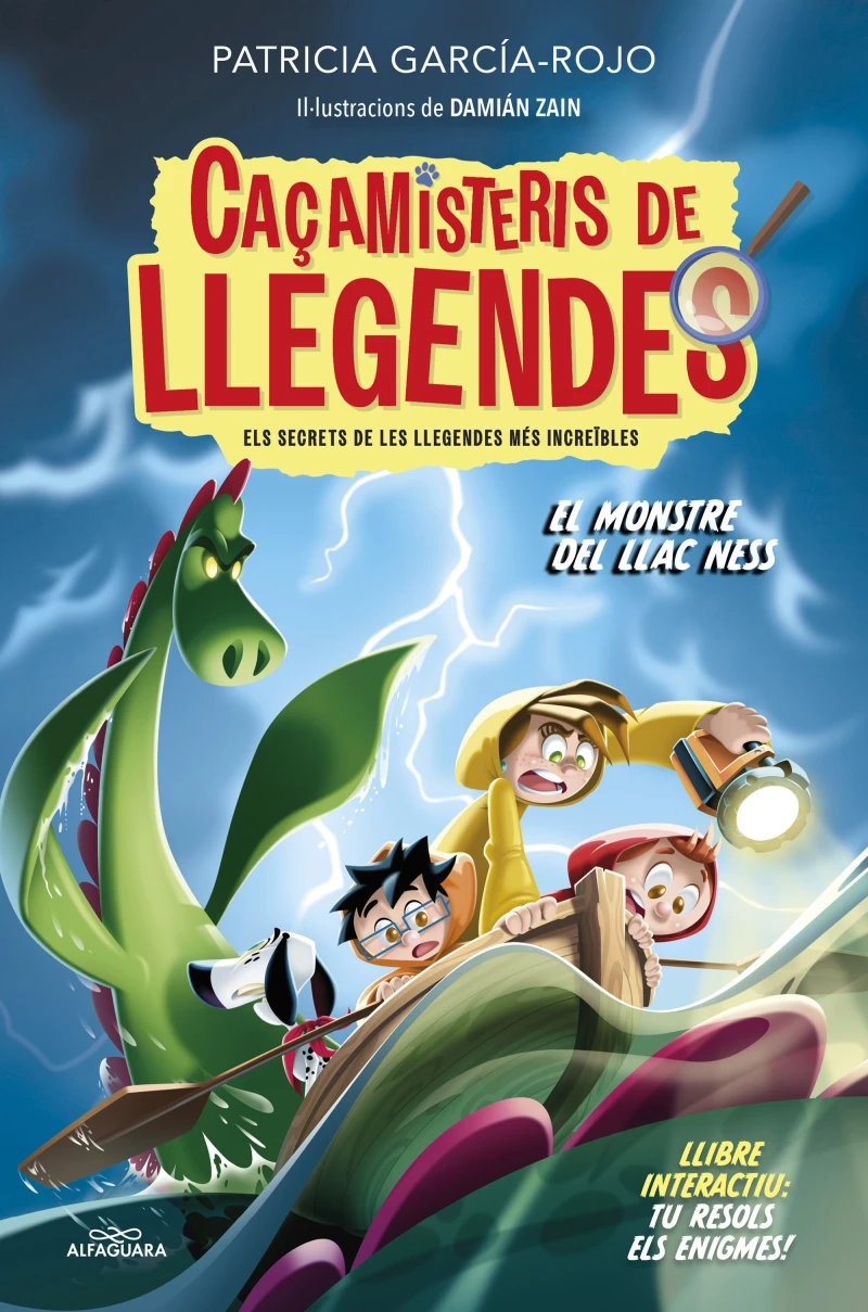 Portada: Caçamisteris de llegendes 1 - El monstre del llac Ness
