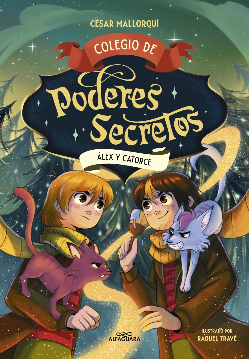 Portada: Colegio de poderes secretos 6 - Álex y Catorce