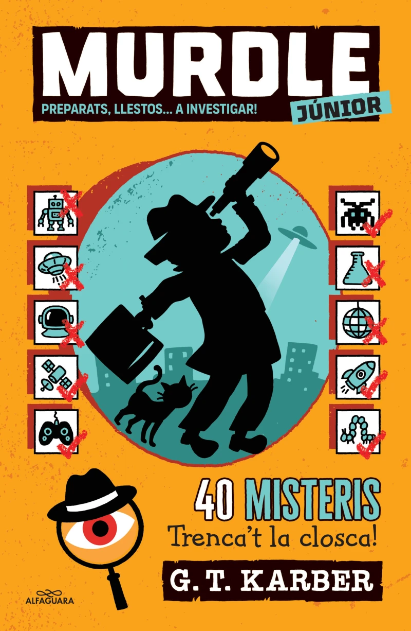 Portada: Murdle Junior 2 - Preparats, llestos... A investigar!