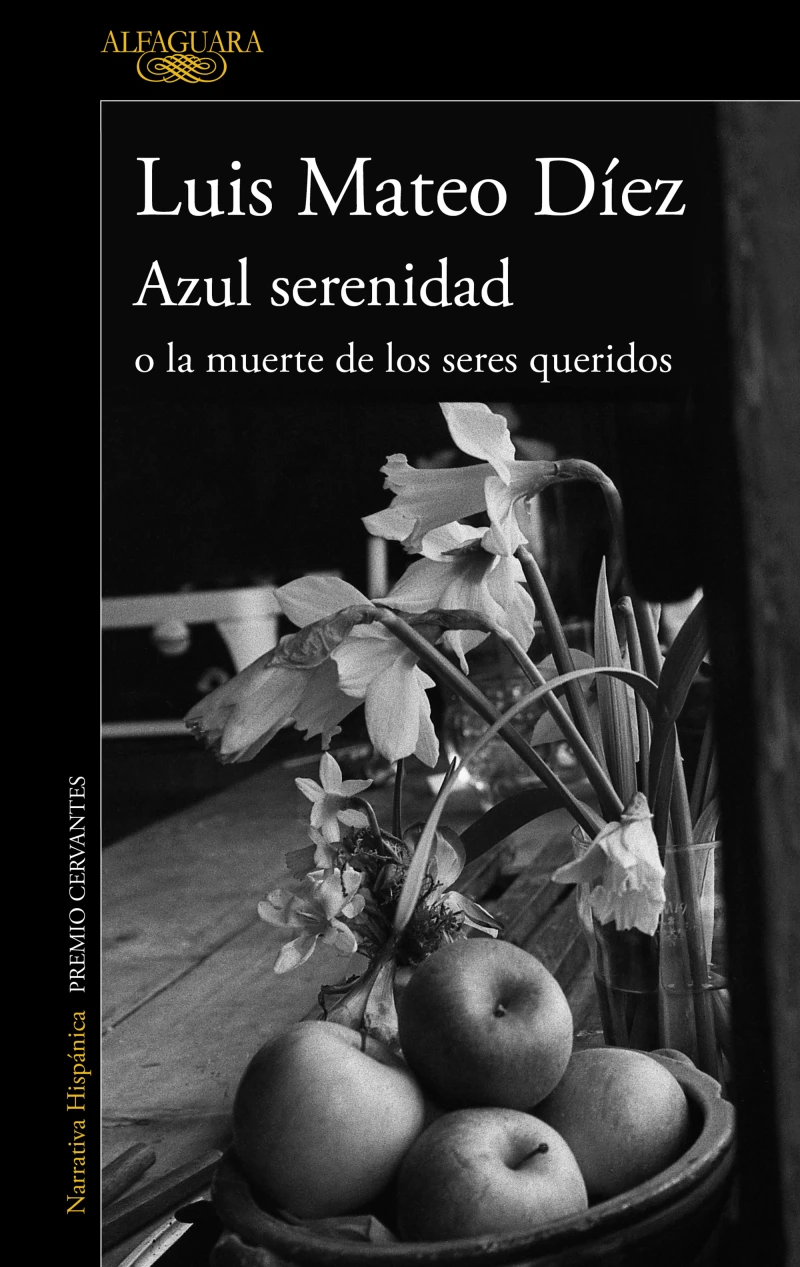 Portada: Azul serenidad o la muerte de los seres queridos