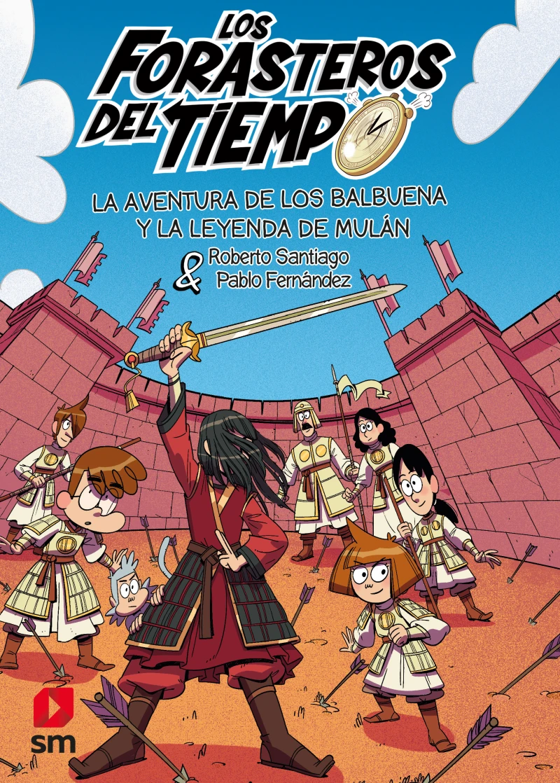 Portada: Los Forasteros del Tiempo 19: La aventura de los Balbuena y la leyenda de Mulán