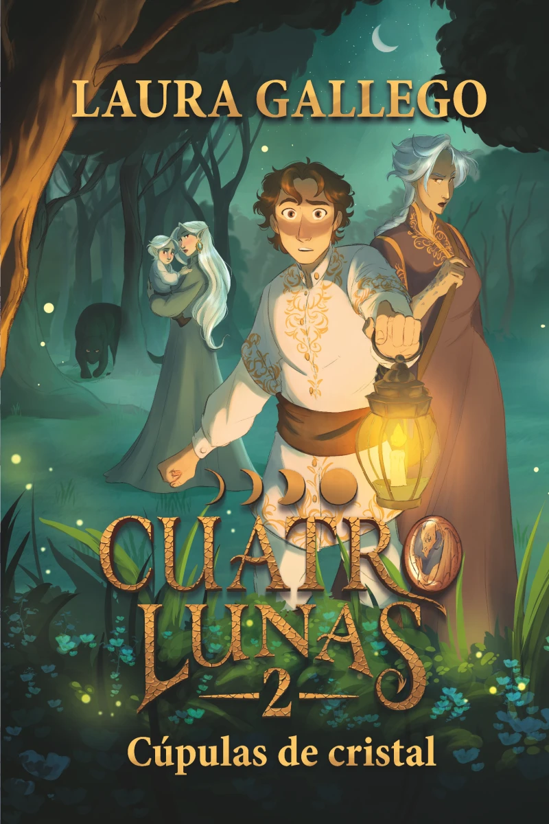 Portada: Cuatro lunas 2: Cúpulas de cristal