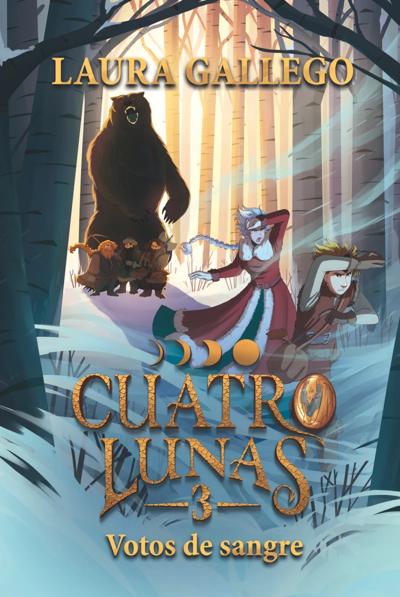 Portada: Cuatro lunas 3: Votos de sangre