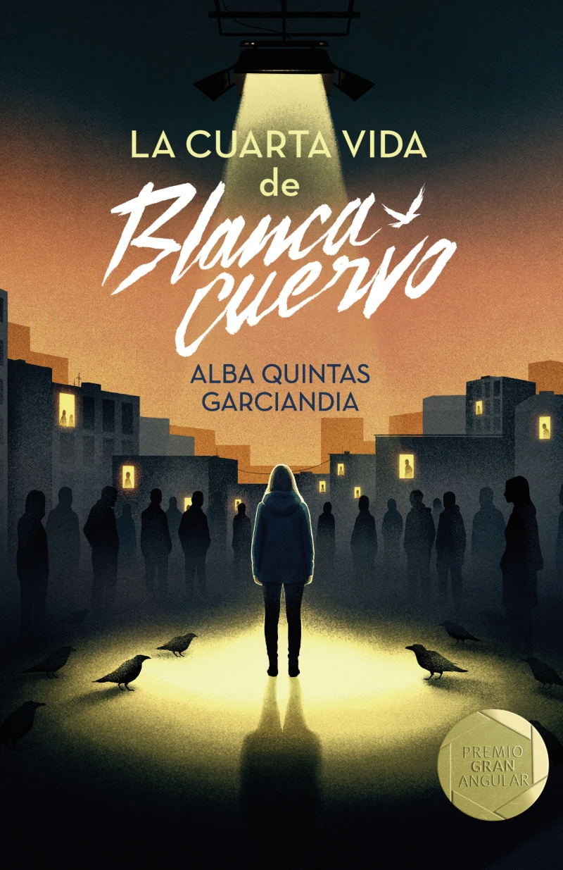 Portada: La cuarta vida de Blanca Cuervo
