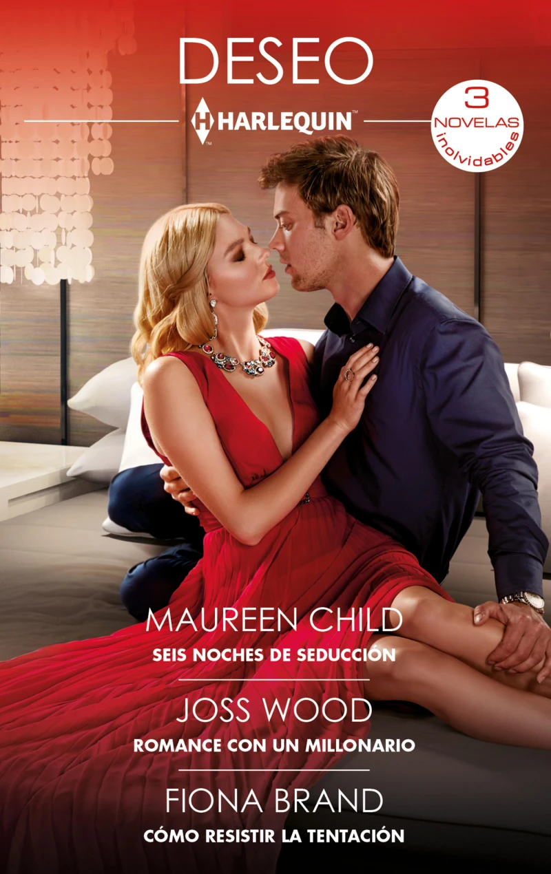 Portada: Seis noches de seducción - Romance con un millonario - Como resistir la tentación