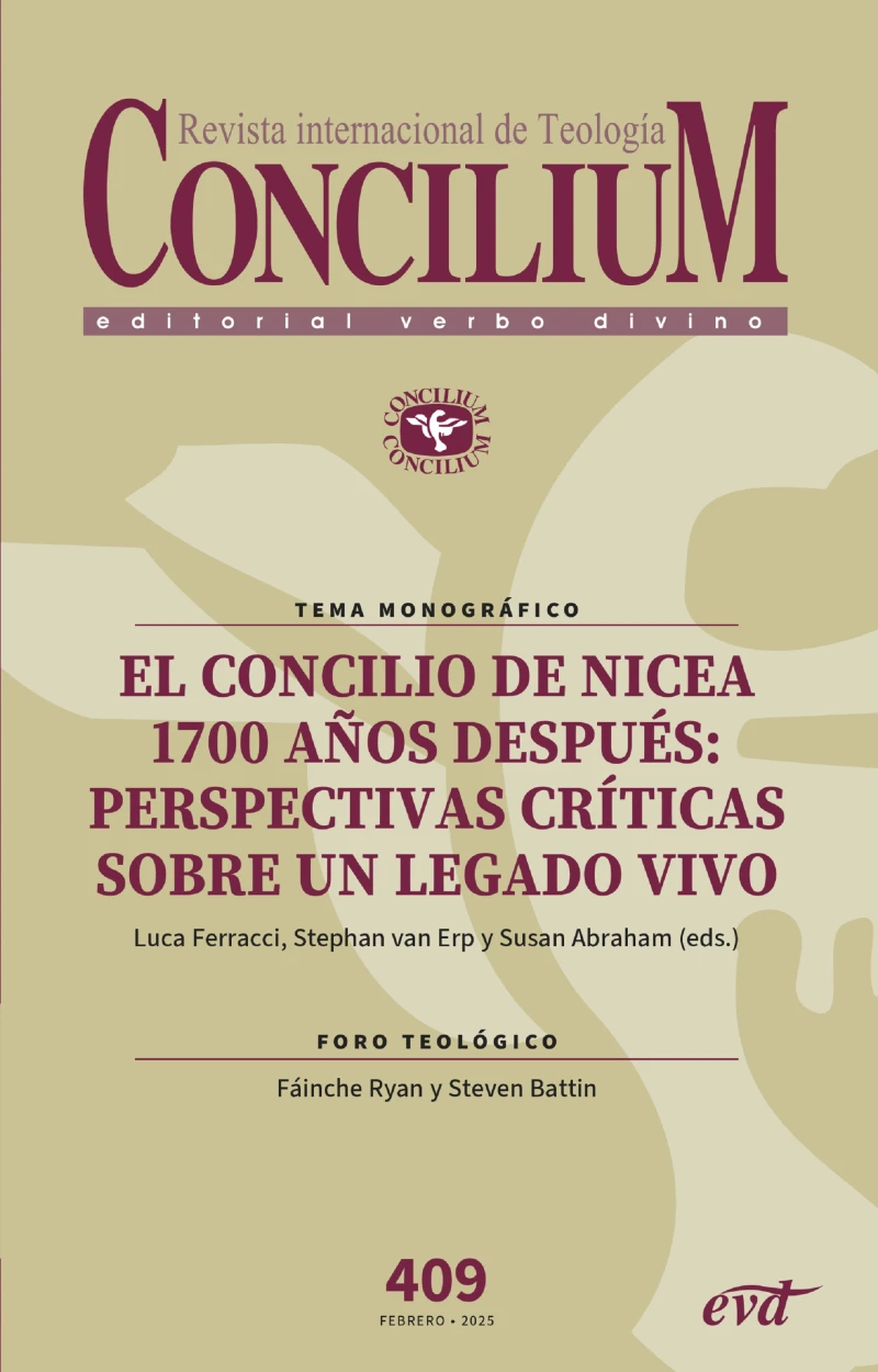 Portada: El Concilio de Nicea 1700 años después: perspectivas críticas sobre un legado vivo
