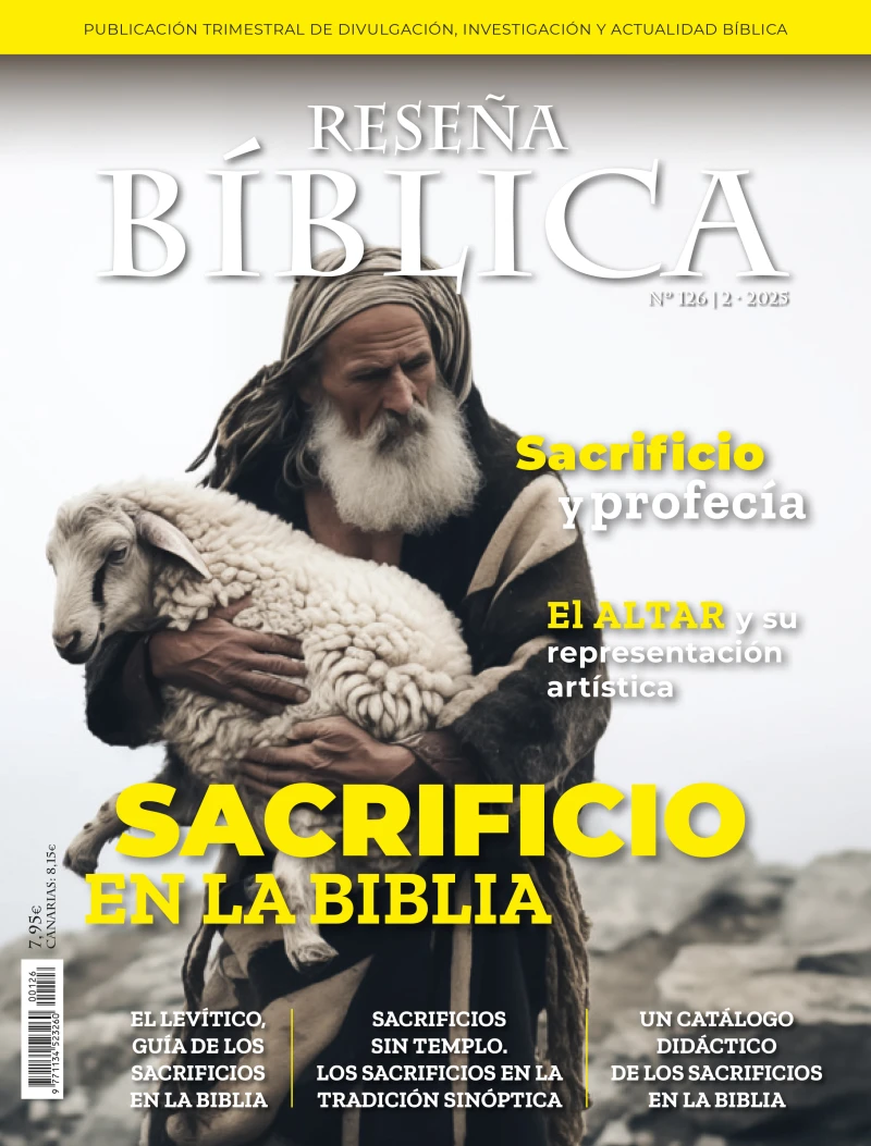 Portada: Sacrificio en la Biblia