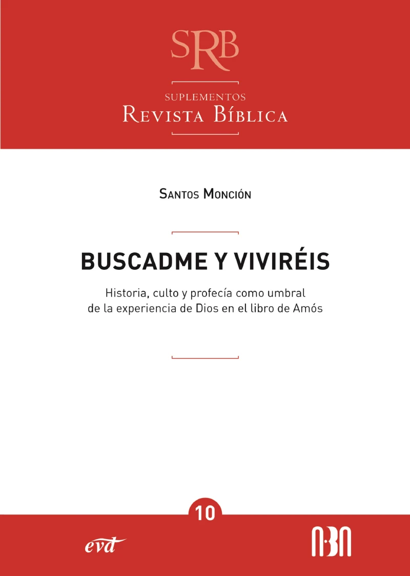 Portada: Buscadme y viviréis
