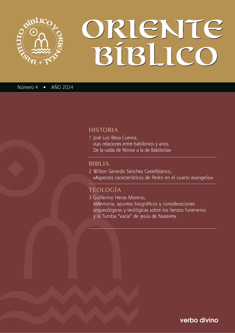 Portada: Oriente Bíblico nº 4