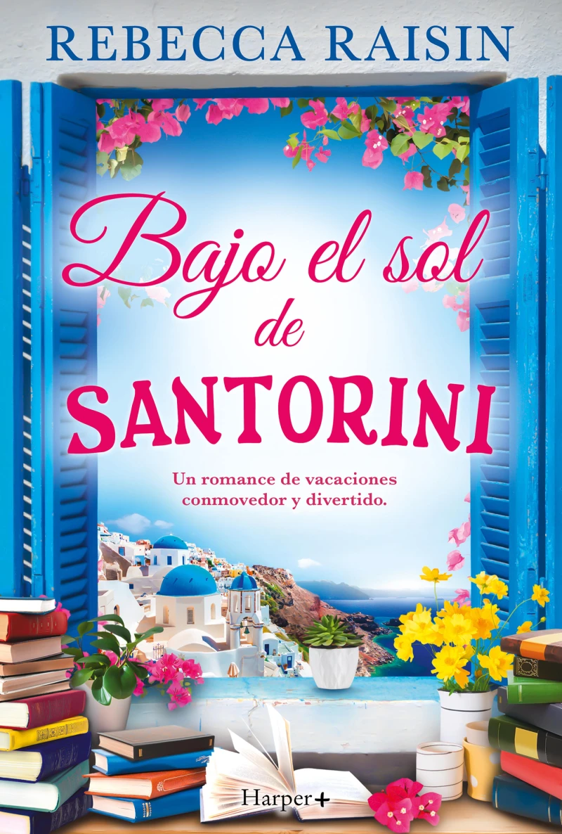 Portada: Bajo el sol de Santorini