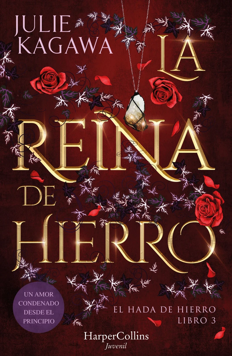 Portada: La Reina de Hierro (El Hada de Hierro, Libro 3) (Fantasía Juvenil)